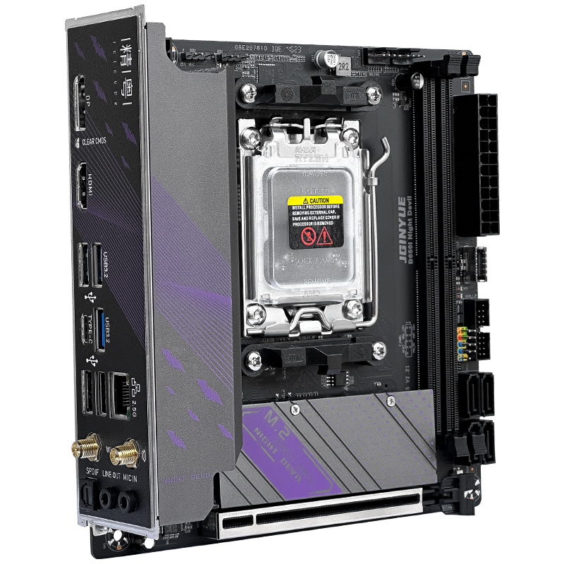 JGINYUE B650I NIGHT DEVIL motherboard - AMD AM5 - JGINYUE Offcial Website
